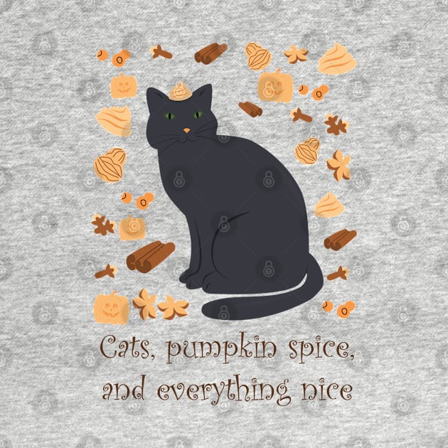 Cats, pumpkin spice and everything nice by LittleAna